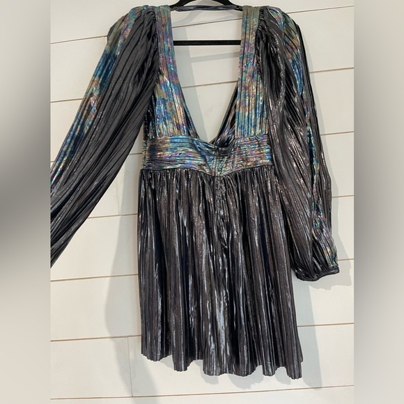 Wendy Dress in Dark Silver Sabina Musayev - Picture 11 of 12